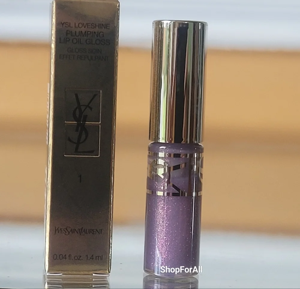 Yves Saint Laurent Love Shine Plumping Lip Oil Gloss - Purple